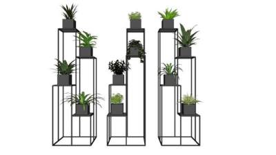 植物架su模型下载_sketchup草图大师SKP模型