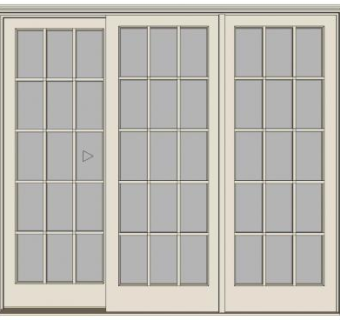 推拉门滑门su模型下载_sketchup草图大师SKP模型