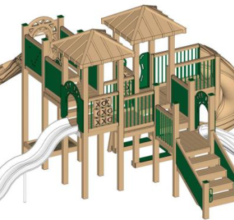 幼儿园设施su模型下载_sketchup草图大师SKP模型