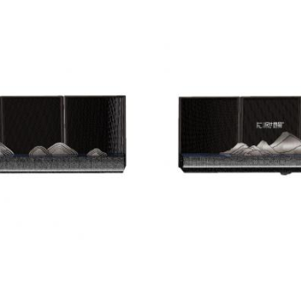 新中式黑色景墙SU模型下载_sketchup草图大师SKP模型