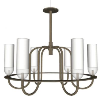 北欧吊灯su模型下载_sketchup草图大师SKP模型