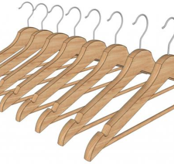 服装衣架su模型下载_sketchup草图大师SKP模型