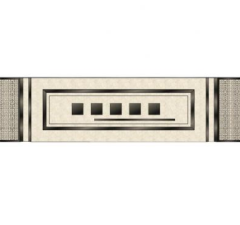 现代新中式景墙景观SU模型下载_sketchup草图大师SKP模型