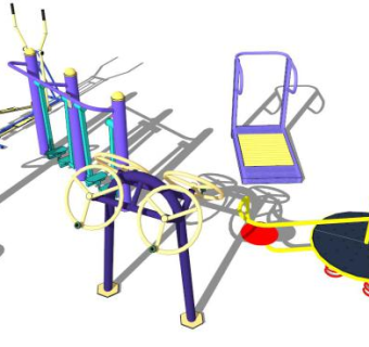 公共设施设计su模型下载_sketchup草图大师SKP模型