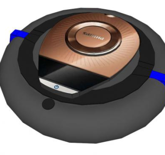 扫地机器人su模型下载_sketchup草图大师SKP模型