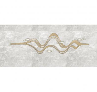 新中式禅意景墙SU模型下载_sketchup草图大师SKP模型