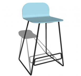 工业风座椅su模型下载_sketchup草图大师SKP模型