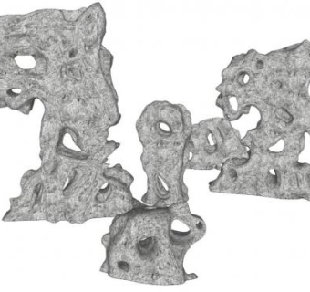 太湖石组团su模型下载_sketchup草图大师SKP模型