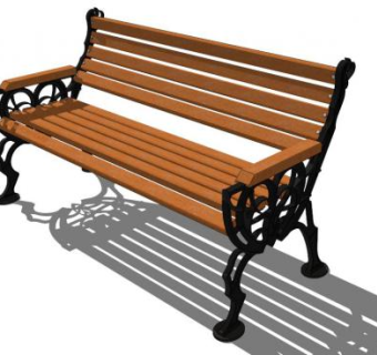 创意公共座椅设计su模型下载_sketchup草图大师SKP模型