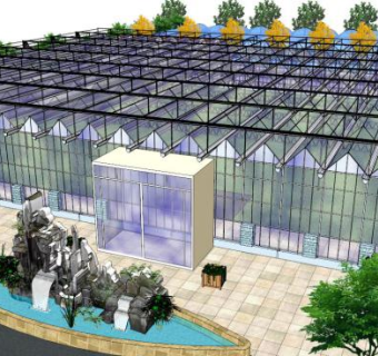 农业大棚su模型下载_sketchup草图大师SKP模型