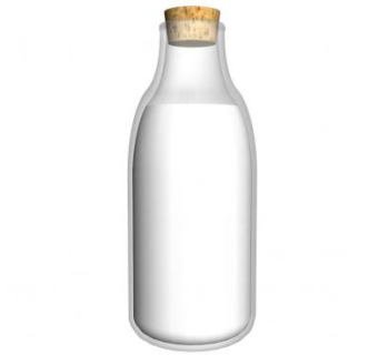 牛奶瓶SU模型下载_sketchup草图大师SKP模型