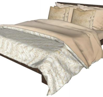 被褥su模型下载_sketchup草图大师SKP模型