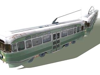 古老的电车<em>巴士</em>SKP模型设计_<em>su模型</em>下载 草图大师模型_...