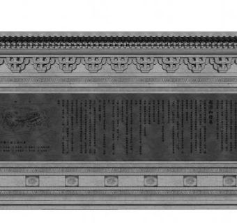 墙面雕刻su模型下载_sketchup草图大师SKP模型