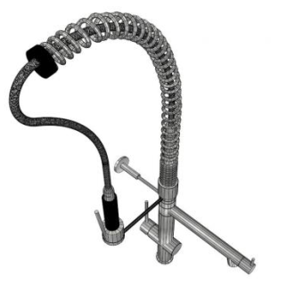 水龙头开关su模型下载_sketchup草图大师SKP模型