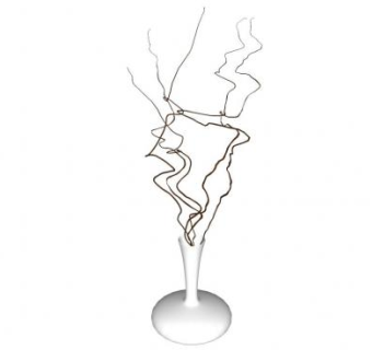 树杈景观su模型下载_sketchup草图大师SKP模型