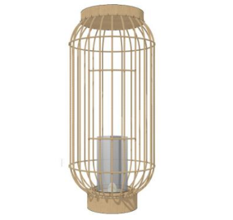 室外鸟笼灯su模型下载_sketchup草图大师SKP模型