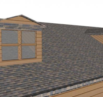 老虎窗su模型下载_sketchup草图大师SKP模型