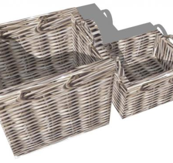 竹筐SU模型下载_sketchup草图大师SKP模型