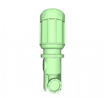 绿色的水泵模型_su模型下载 草图大师模型_SKP模型