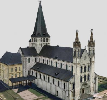 基督教会堂SU模型下载_sketchup草图大师SKP模型