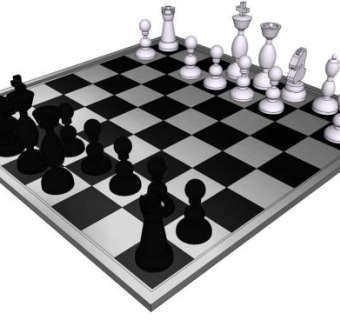 3d国际象棋棋子su模型下载_sketchup草图大师SKP模型