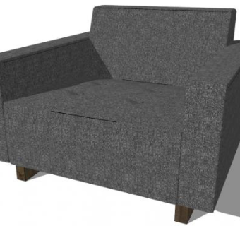 会议沙发su模型下载_sketchup草图大师SKP模型