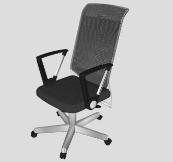 员工椅su模型下载_sketchup草图大师SKP模型