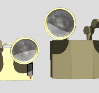 照明灯su模型下载_sketchup草图大师SKP模型