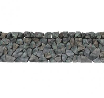 自然风石头围墙SU模型下载_sketchup草图大师SKP模型