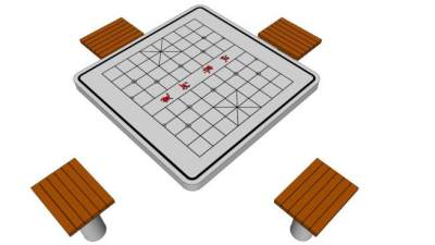 棋牌桌su模型下载_sketchup草图大师SKP模型