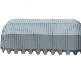 现代遮阳棚SU模型下载_sketchup草图大师SKP模型