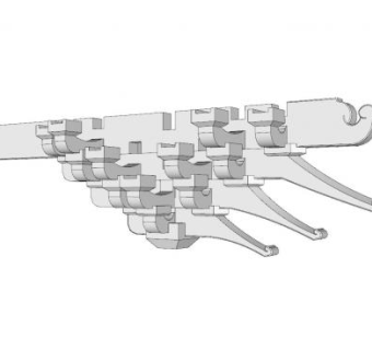 中式斗拱构件SU模型下载_sketchup草图大师SKP模型