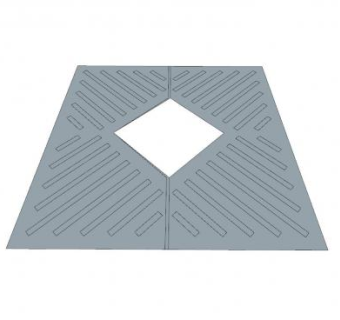 现代护树板SU模型下载_sketchup草图大师SKP模型