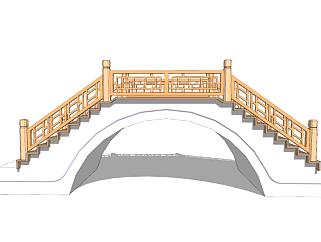 现代桥梁SU模型下载_sketchup草图大师SKP模型