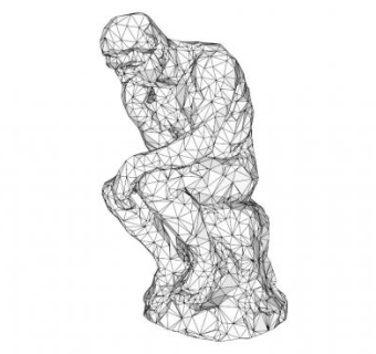 思想者su模型下载_sketchup草图大师SKP模型