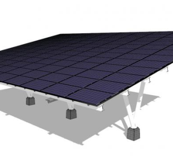 光伏发电棚su模型下载_sketchup草图大师SKP模型