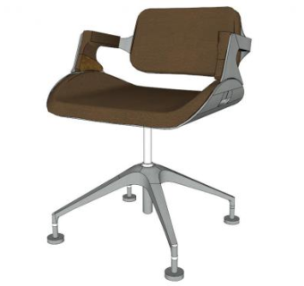 培训椅su模型下载_sketchup草图大师SKP模型