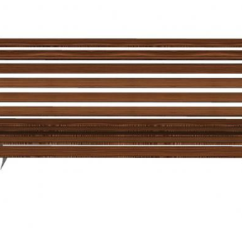 创意公园长椅su模型下载_sketchup草图大师SKP模型