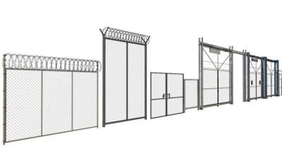 黑色铁丝网su模型下载_sketchup草图大师SKP模型