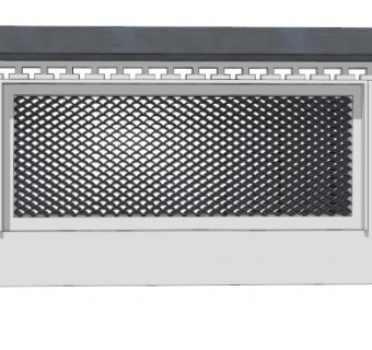 复古瓦围墙su模型下载_sketchup草图大师SKP模型