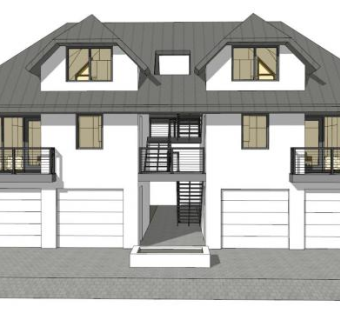 别墅门窗su模型下载_sketchup草图大师SKP模型