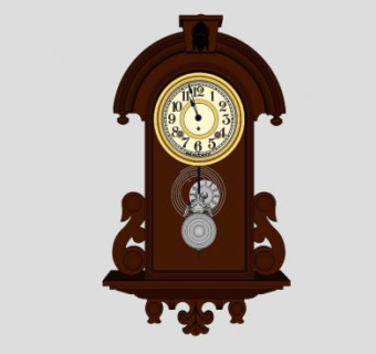 欧式挂件壁饰墙饰su模型下载_sketchup草图大师SKP模型