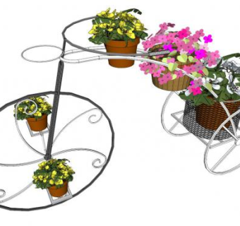 植物小品su模型下载_sketchup草图大师SKP模型