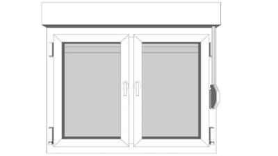 现代风格窗户su模型下载_sketchup草图大师SKP模型