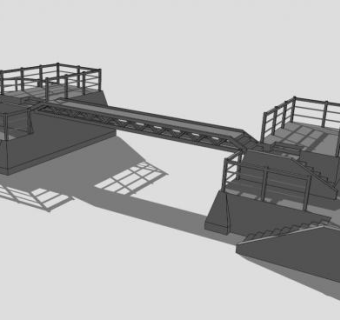 工业检查台模型_su模型下载 草图大师模型_SKP模型