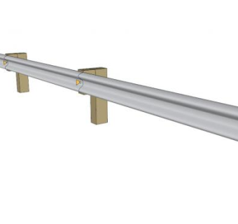 公路围栏su模型下载_sketchup草图大师SKP模型