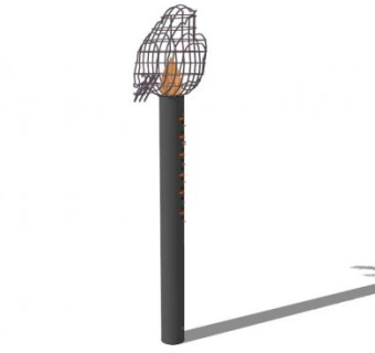 异形路灯su模型下载_sketchup草图大师SKP模型