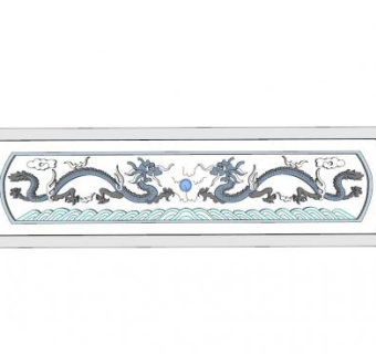 龙浮雕su模型下载_sketchup草图大师SKP模型