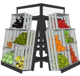 果蔬su模型下载_sketchup草图大师SKP模型